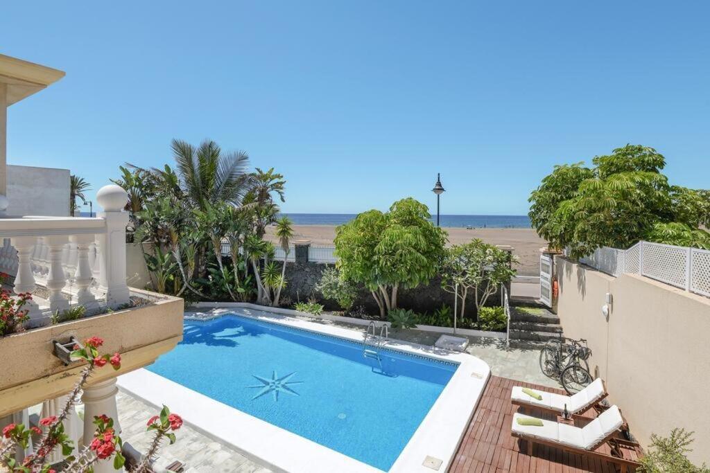 Villa La Concha Beachfront Heated Pool Playa Honda  Eksteriør bilde