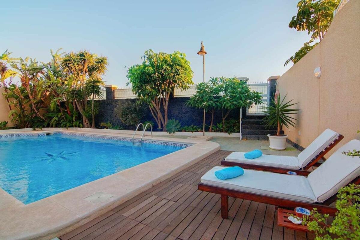 Villa La Concha Beachfront Heated Pool Playa Honda  Eksteriør bilde